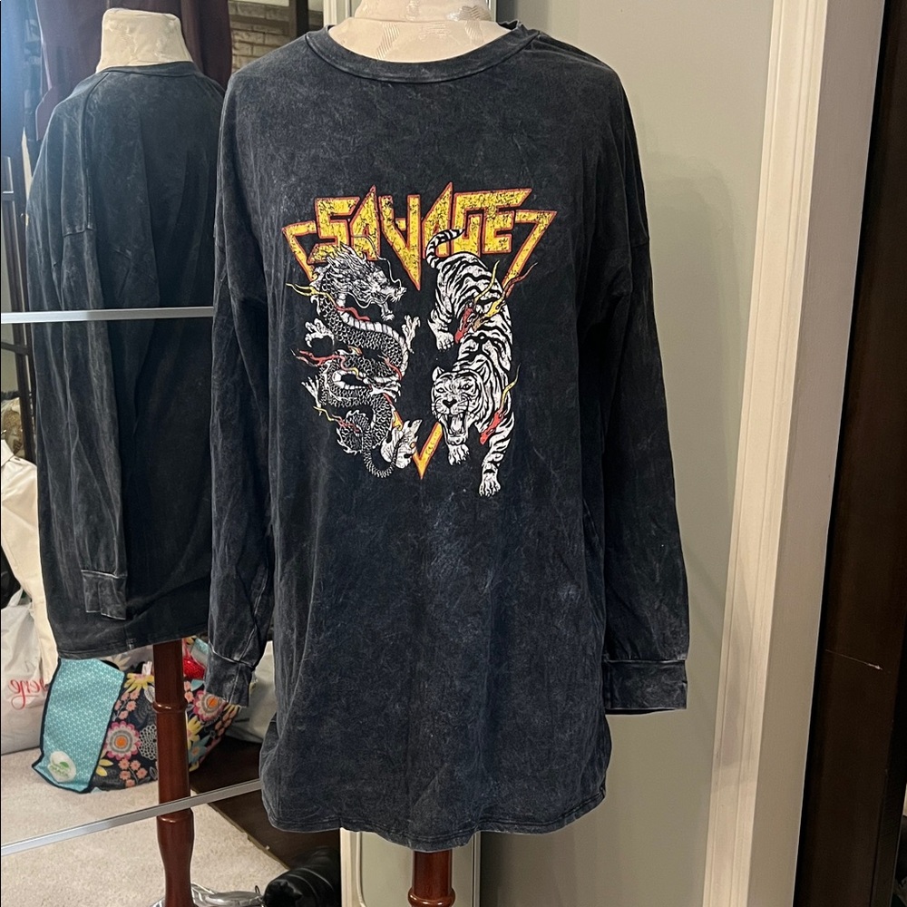 Junie‎ SAVAGE Metallica long sleeve